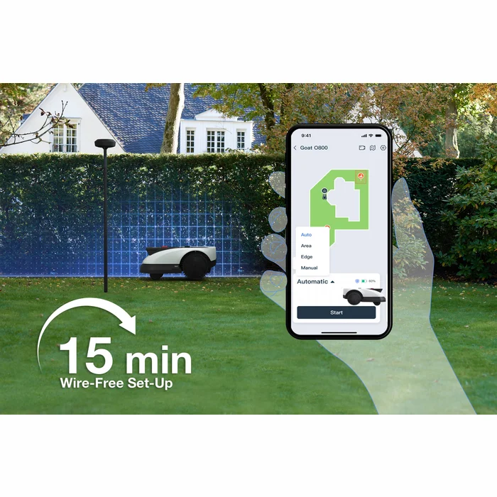 Zāles pļāvēji roboti Ecovacs GOAT 0800 RTK